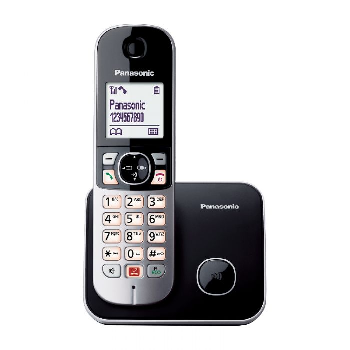 Panasonic Cordless DECT-GAP Black KX-TG6851JTB