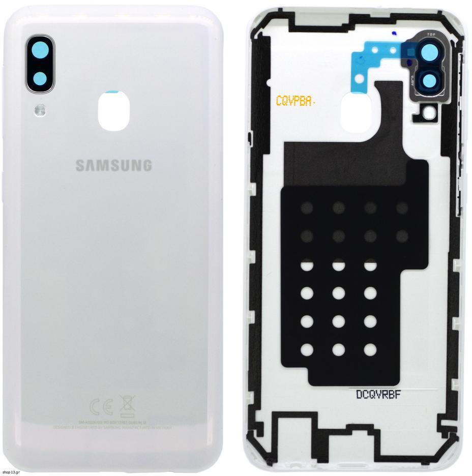 Samsung Back Cover A20e  SM-A202F White GH82-20125B