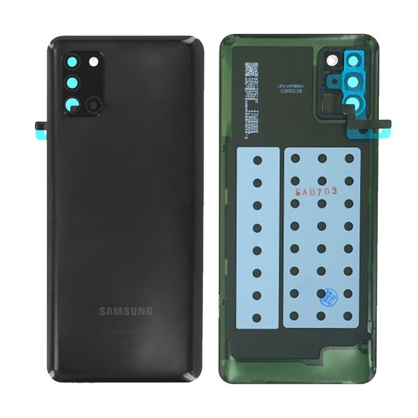 Samsung Back Cover A31 SM-A315F Black GH82-22338A