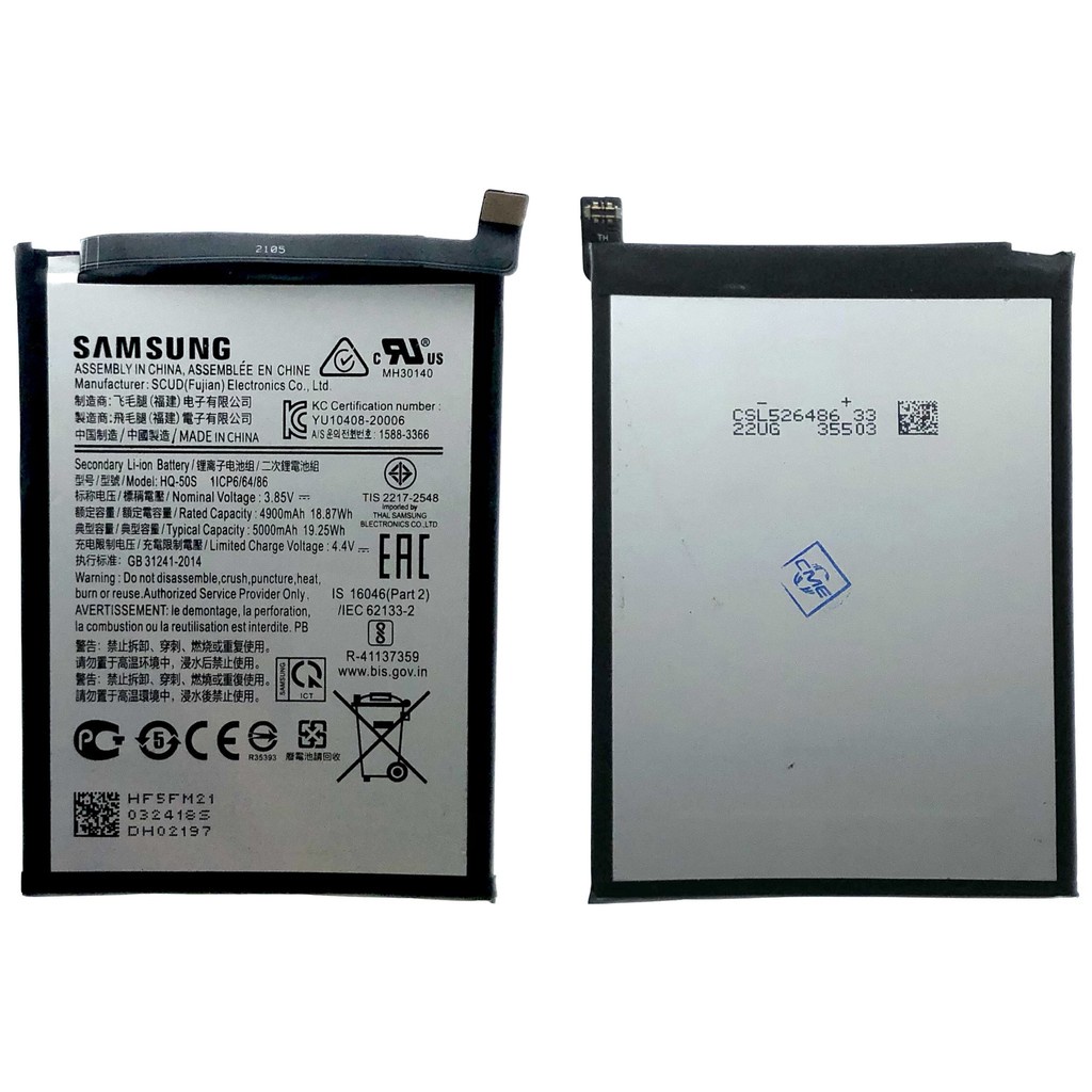 Samsung Batteria Service Pack A02s A03s SCUD-HQ-50S GH81-20119A GH81-21636A