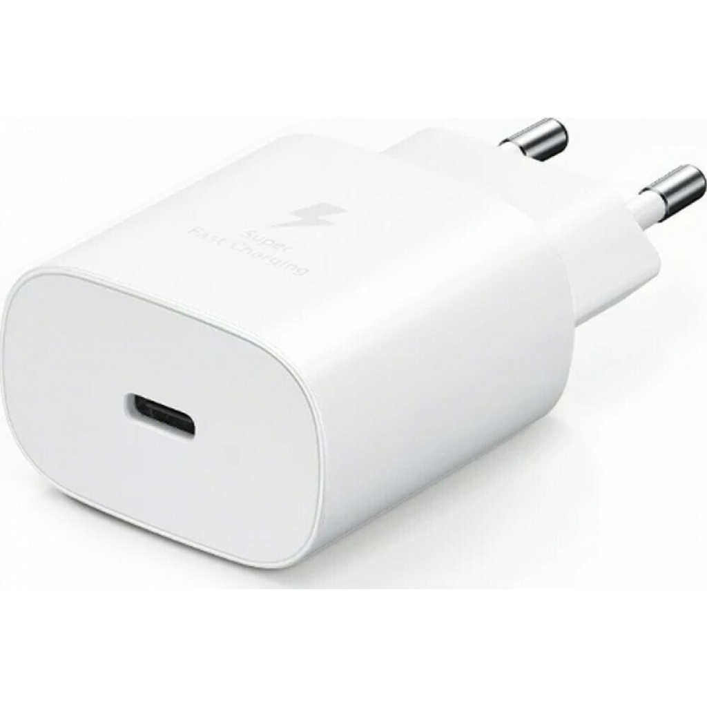 Samsung Caricabatterie USB-C 25W EP-TA800N White GP-PTU021SOAWQ (Bulk) 