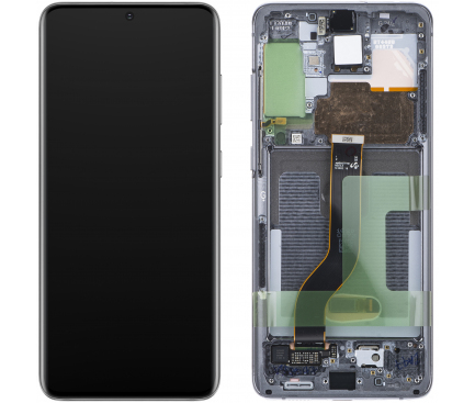 Samsung Display LCD S20+ SM-G985F S20+ 5G SM-G986F GH82-22145B GH82-22134B White Con Camera 
