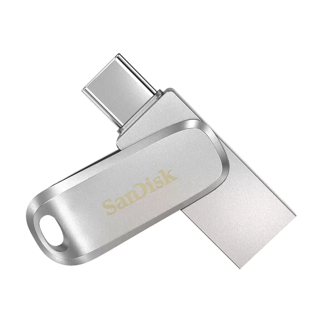 SanDisk PenDrive 128GB 3.1 Ultra Dual Drive Luxe Type-C + USB Type-A SDDDC4-128G-G46