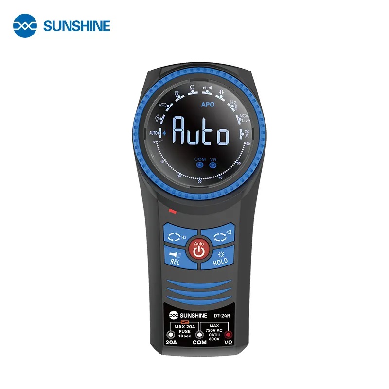 Sunshine Multimetro Tester con Portata Automatica (DT-24R)