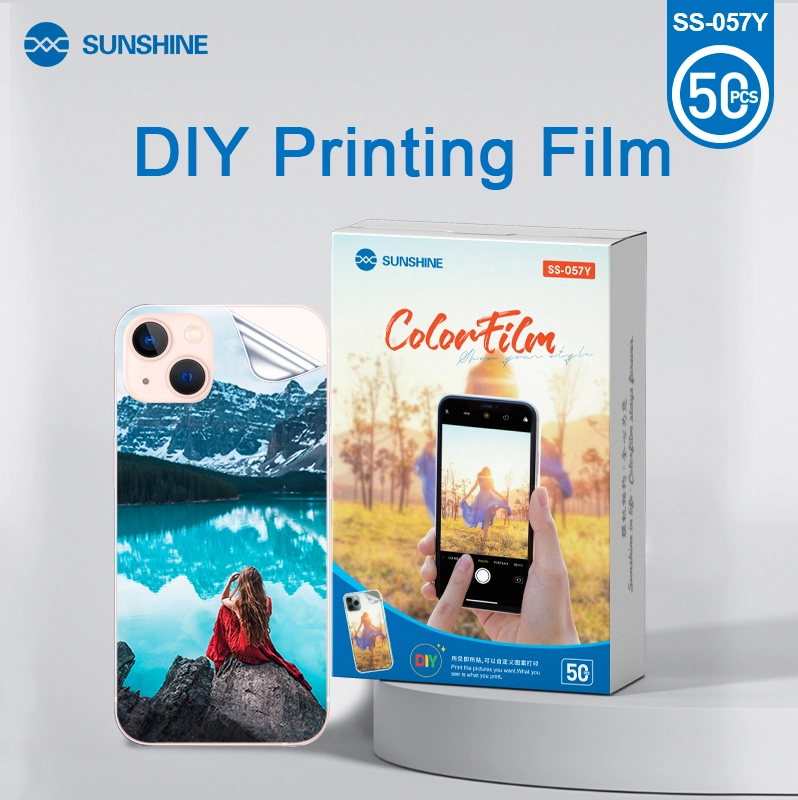 Sunshine Film DIY for Back Cover Customizable 50 pz (SS-057Y)