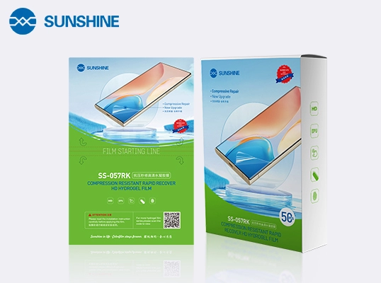 Sunshine Hydrogel Film Clear Anti-Stress 50 pcs SS-057RK