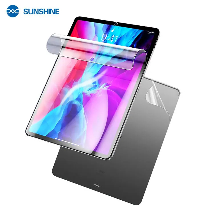 Sunshine Hydrogel Film Clear Flexible for Tablet 12.9" 20 Pcs (SS-057P+)