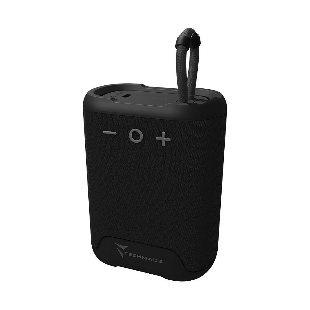 Techmade Speaker Bluetooth 5W Compact Black TM-M350-FBK