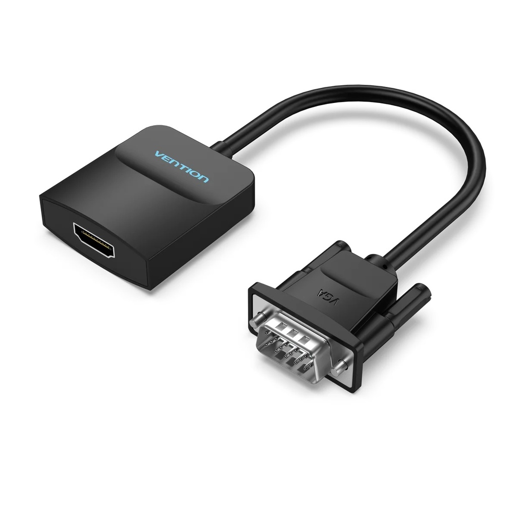 Vention Adattatore VGA to HDMI con uscita audio Black (ACNBB)