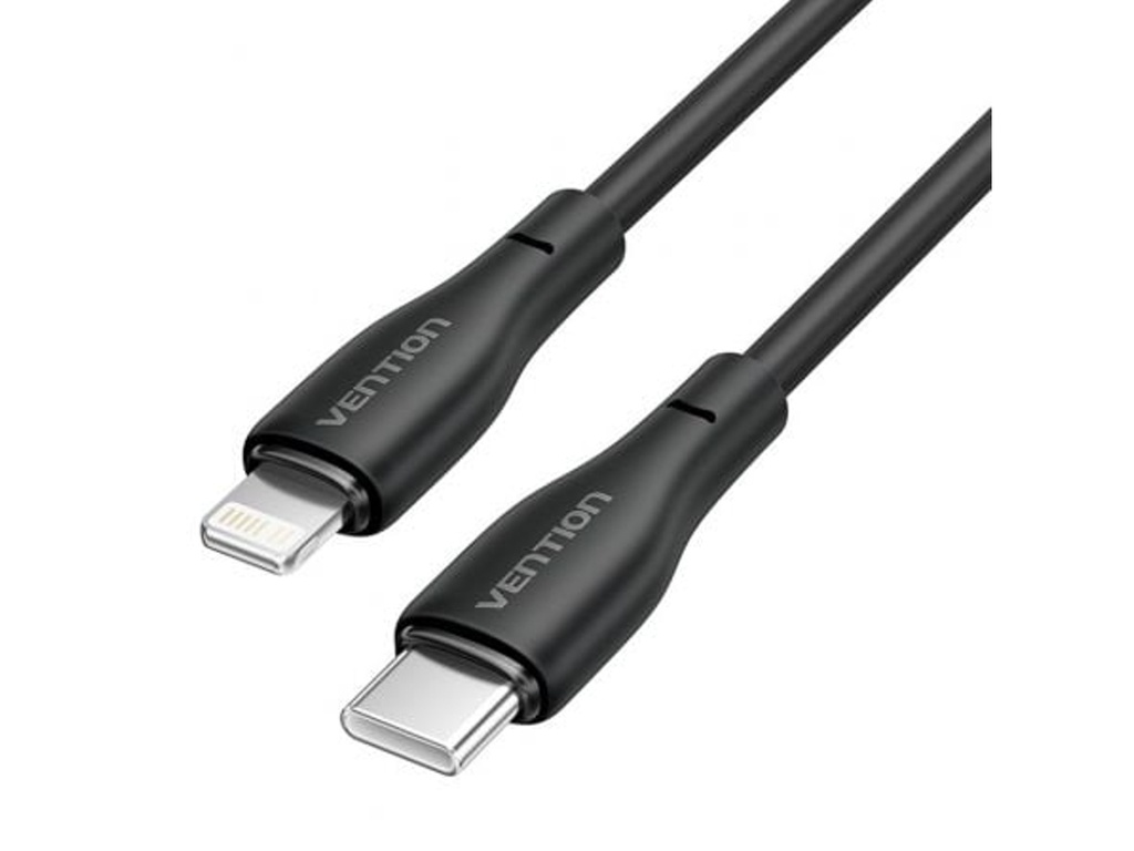 Vention Data Cable Type-C To Lightning 27W 1m Black H28BF
