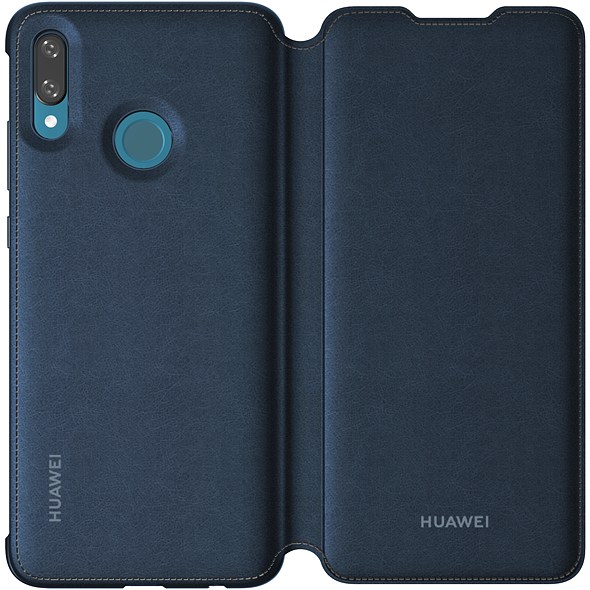Custodia Huawei P Smart 2019 wallet cover blue 51992895