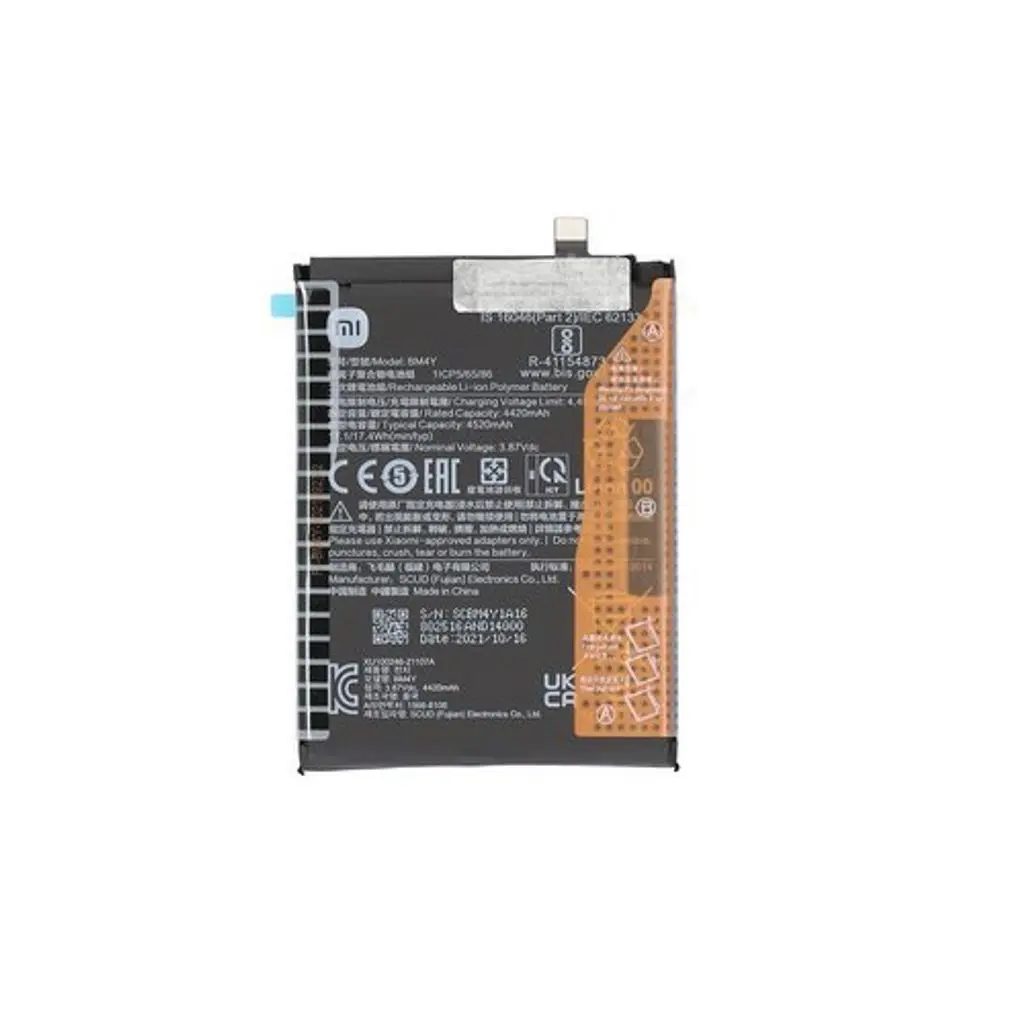 Xiaomi Batteria Service Pack Mi 11i 11X Pro Poco F3 BM4Y 460200005B5S