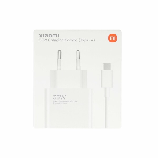 Xiaomi Charger USB 33W + Cable Type-C White BHR9956EU