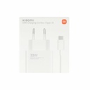 Xiaomi Caricabatteria USB 33W + Cavo Type-C White BHR9956EU
