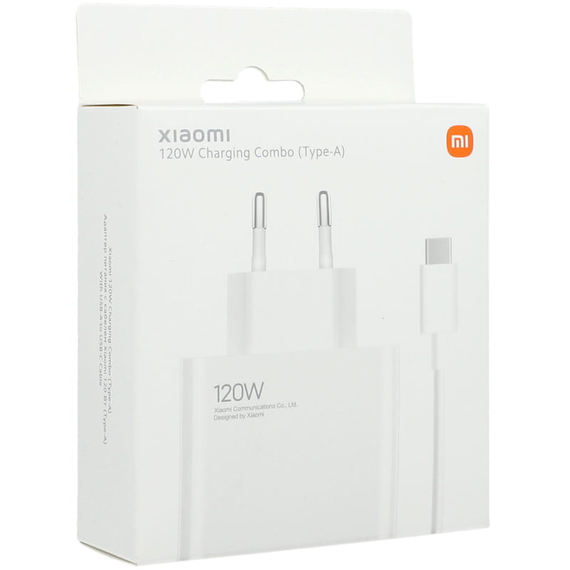 Xiaomi Caricabatterie USB 120W + Cavo Type-C White BHR9462EU