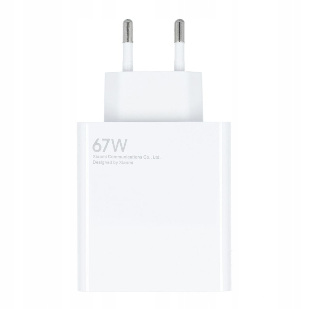 Xiaomi Charger USB 67W + Cable Type-C White BHR9465EU