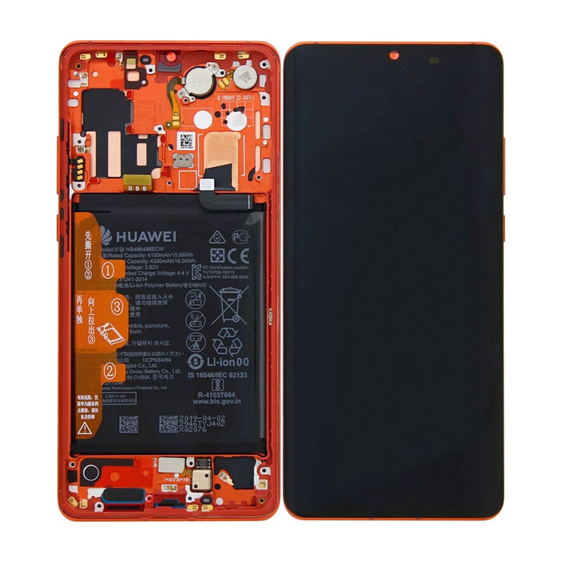 Huawei Display Lcd P30 Pro amber sunrise red with Battery 02352PGK