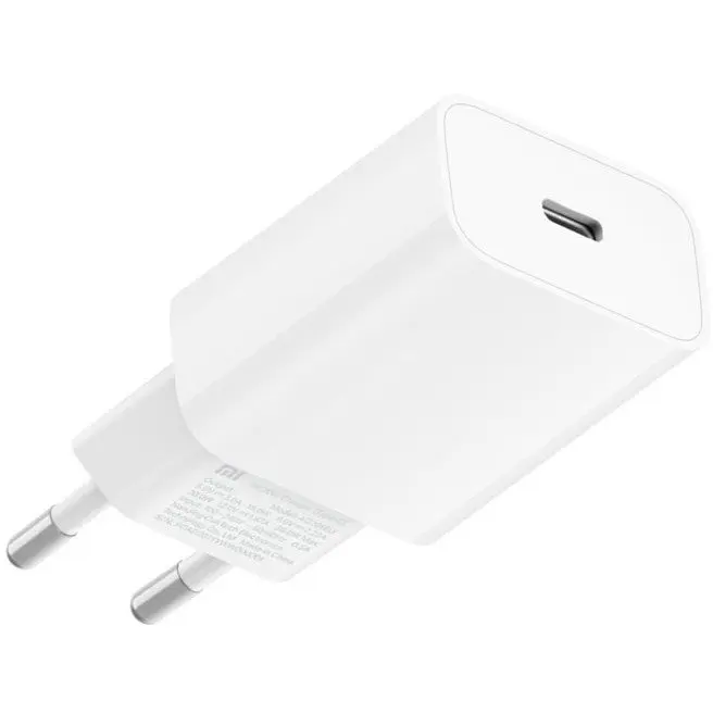 Xiaomi Caricabatterie USB-C 20W Fast White BHR4927GL
