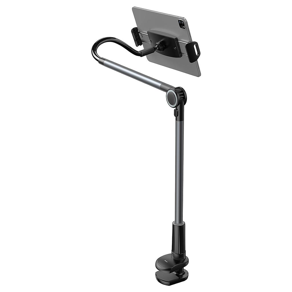 Baseus smartphone and tablet holder with clamp black SULR-B0G