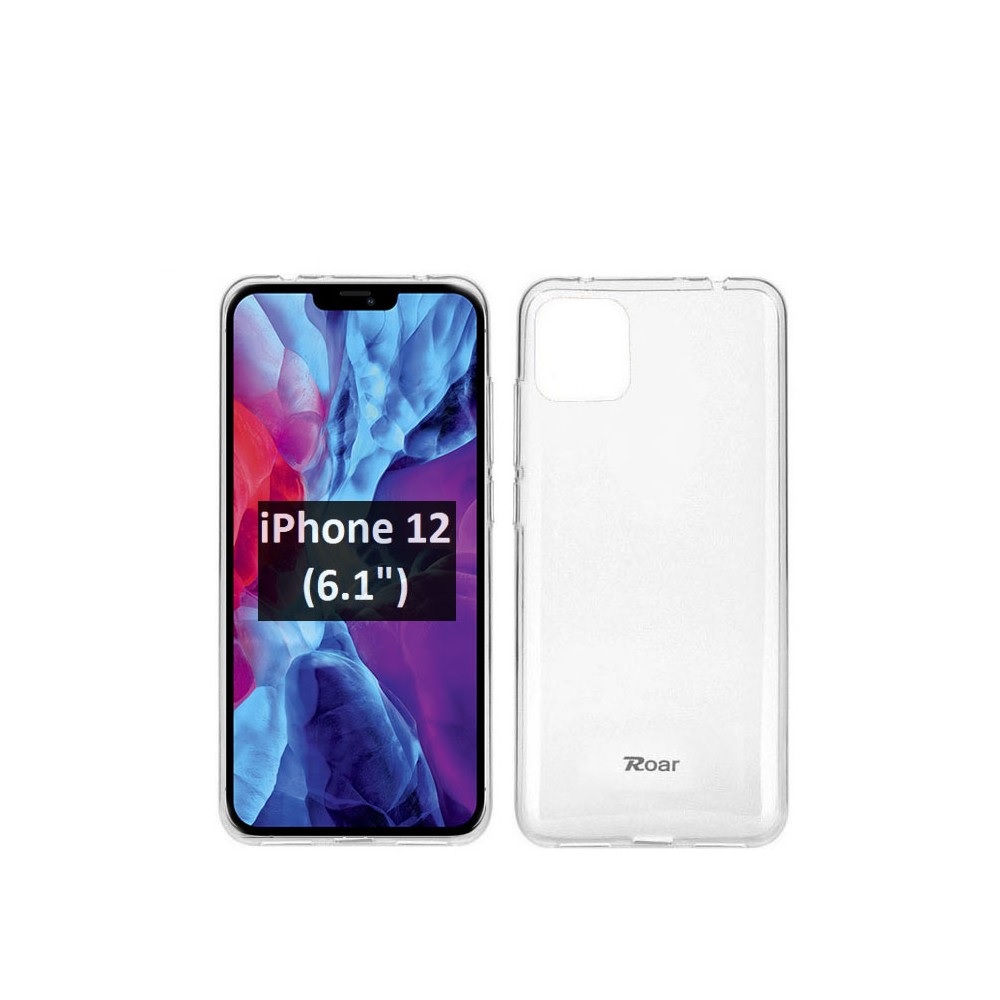 Case Roar iPhone 12 iPhone 12 Pro jelly case transparent