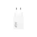 Xiaomi Caricabatterie USB 45W Turbo Charging White BHR07SLEU