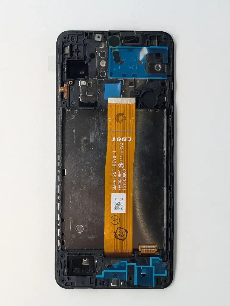 Samsung Display LCD A12 SM-A125F OLED (Flat SM-A125F) Con Frame Compatibile