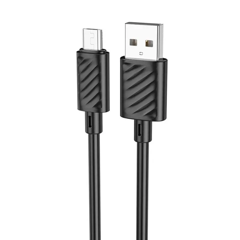 Hoco Cavo Dati Micro-USB (1m) 2.4A Fast Charge Black X88M.BK