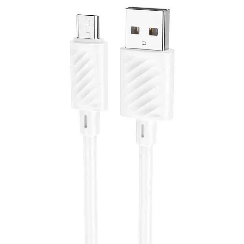 Hoco Data Cable Micro-USB (1m) 2.4A Fast Charge White X88M.WH