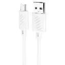 Hoco Data Cable Micro-USB (1m) 2.4A Fast Charge White X88M.WH