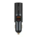 Baseus Caricabatterie per Auto 2 Porte (USB+USB-C) 120W Share Together Gray CCBT-C0G
