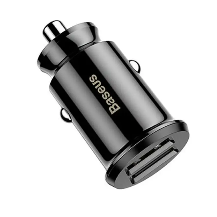 Baseus Caricabatterie per Auto 2 Porte (2 USB) 15W Black CCALL-ML01