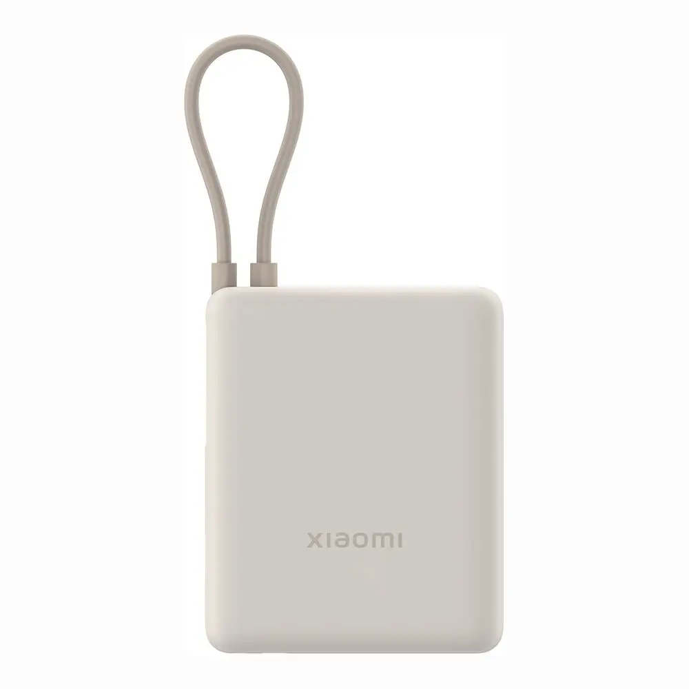 Xiaomi Power Bank 10000mAh 33W Con Cavo Type-C Beige BHR9333GL