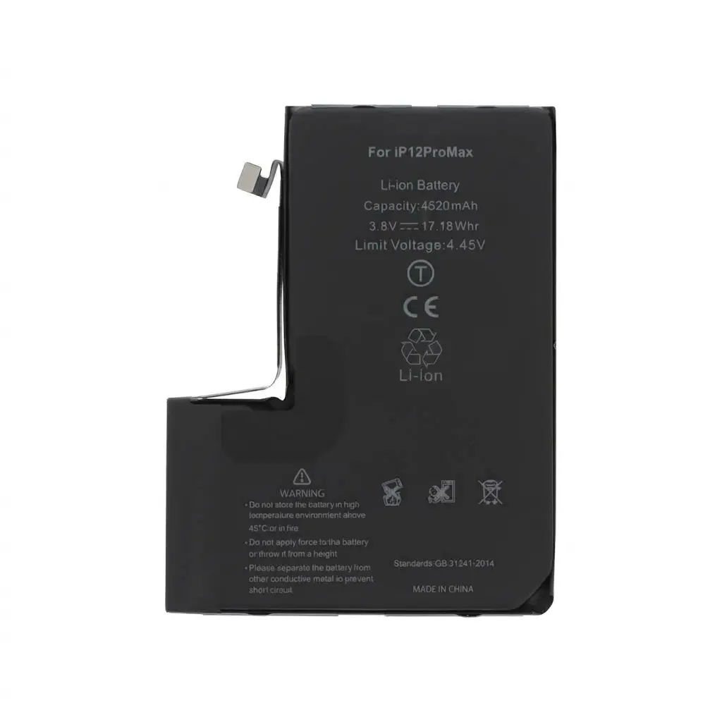 Apple Battery iPhone 12 Pro Max High Capacity Chip Ti Compatible
