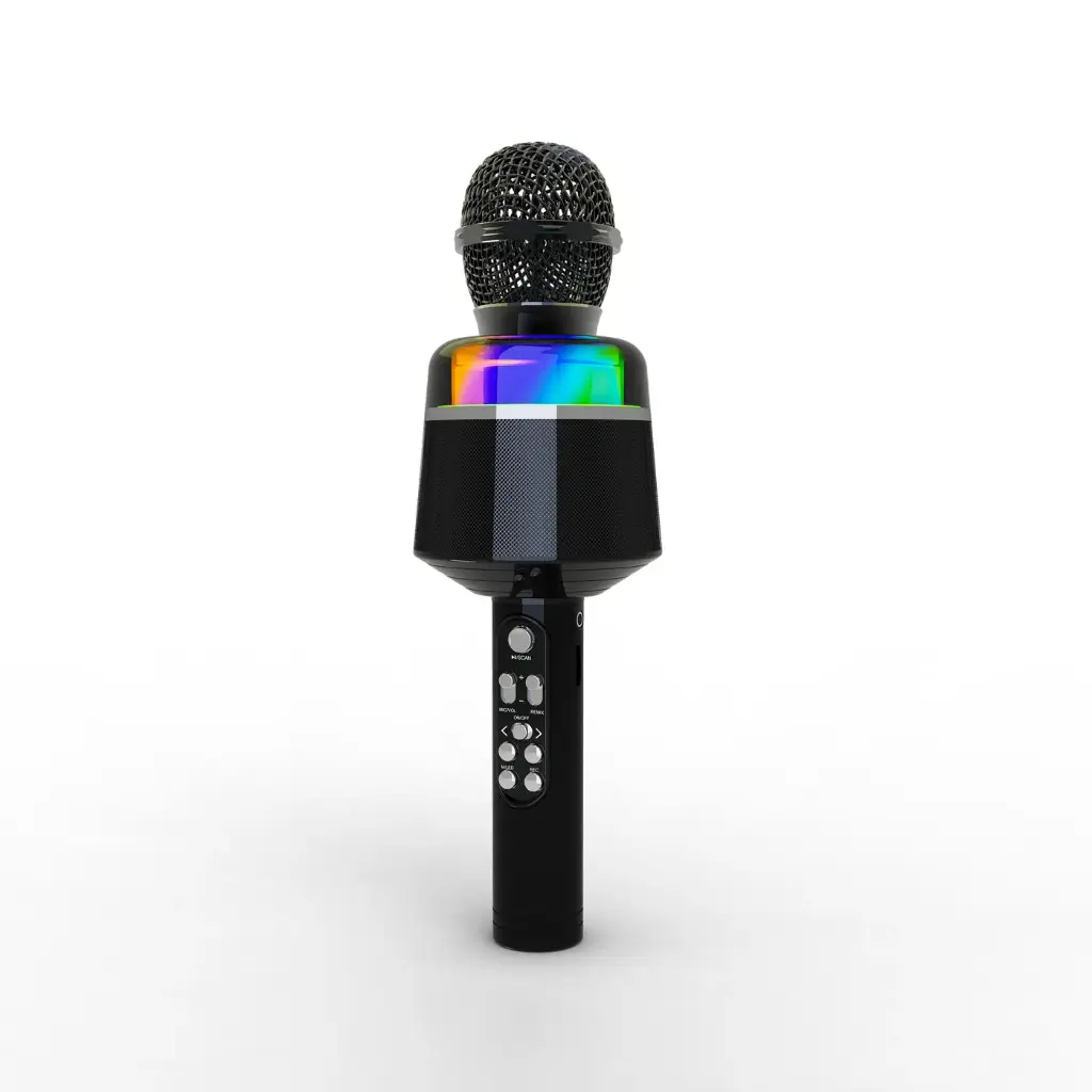Gembird Microfono Da Karaoke Wireless Black MICBT-01-BK