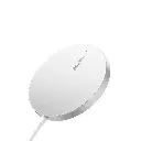 Baseus Caricabatterie Wireless 15W MagSafe Simple Mini 3 Silver CCJJ040012