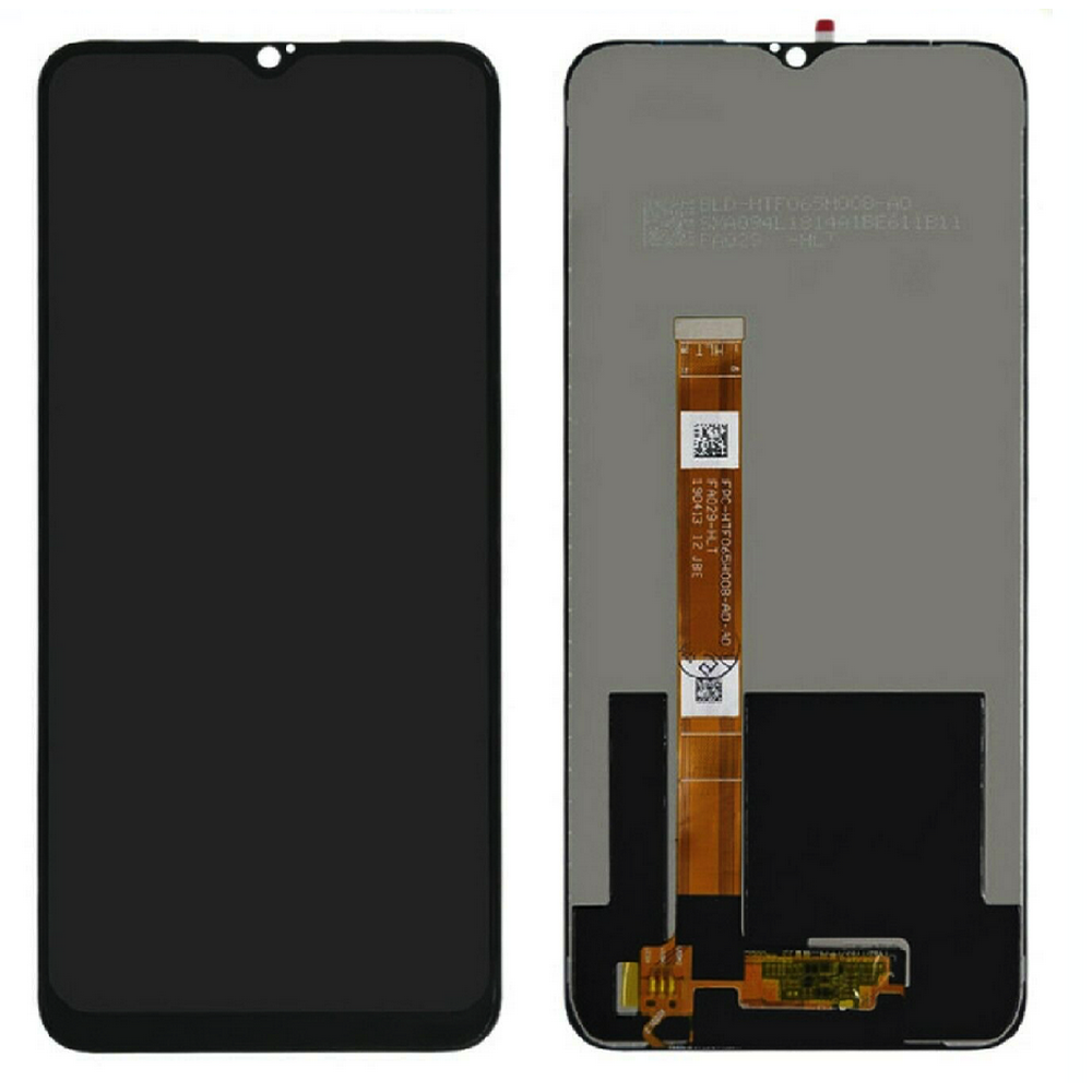 Oppo Display LCD A5 2020 A3s A12e A8 A9 2020 A11 A11X A31 2020 Realme 5 Realme 5I Realme 5S Realme 6i Realme C2 C3 CPH1931 PDBM00 CPH1937 CPH1939 CPH1941 PCHM00 PCHT00 PCHM30 PCHT30 CPH2015 RMX1911 RMX20 No Frame Rigenerato