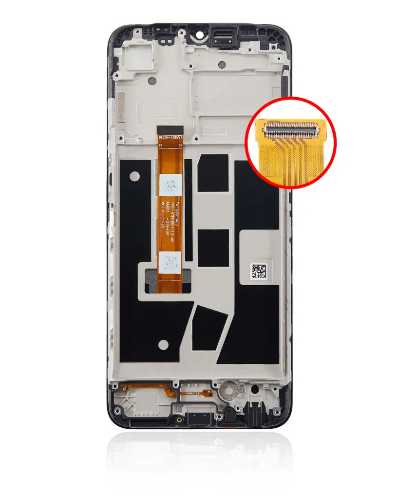 Oppo Display LCD A16 A16s A54s A56 5G Realme C25 Realme C25s CPH2271 CPH2269 CPH2273 Con Frame Rigenerato 