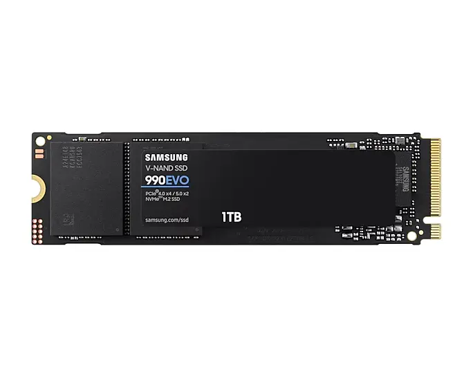 Samsung SSD 1TB M.2 NVMe 990 EVO PCle 4.0 MZ-V9E1T0BW