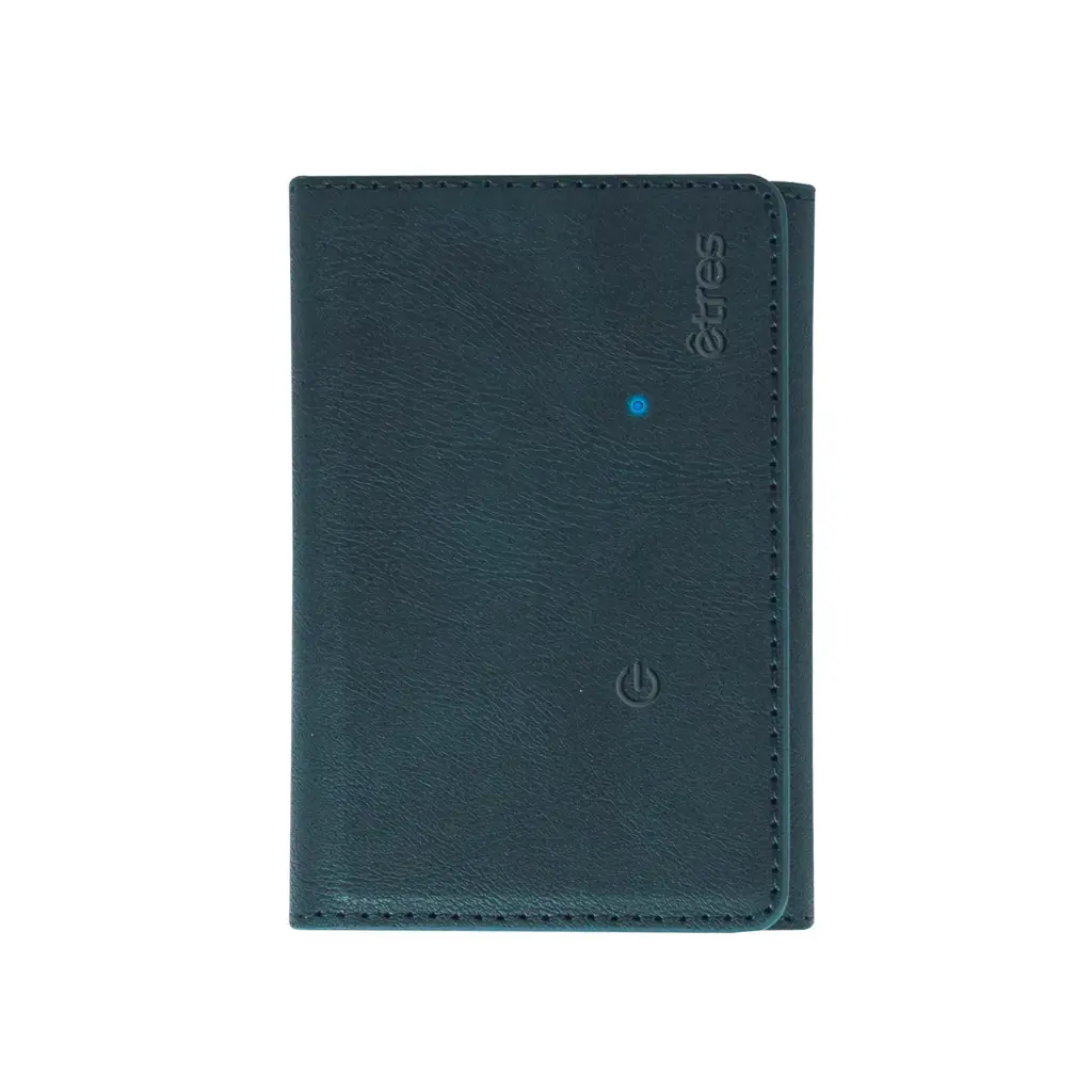Etres Smart Wallet Basic con Localizzatore GPS Find My Phone Blue ET-TK002