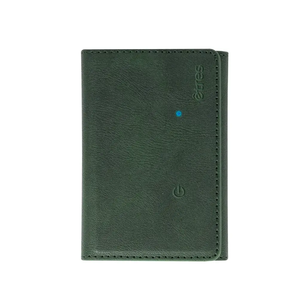 Etres Smart Wallet Basic with GPS Finder Find My Phone Green ET-TK003