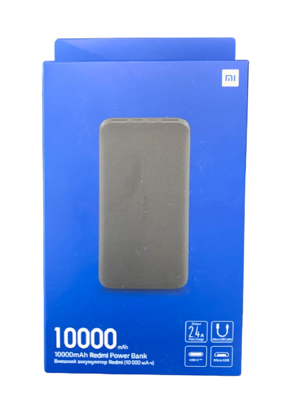 Xiaomi Power Bank 10000 mAh Redmi black VXN4305GL