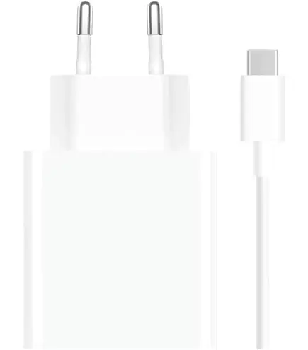 Xiaomi Charger 3 Ports (USB + 2 USB-C) 67W GaN Tech + Cable Type-C (1,5 m) White 2C1A BHR7493EU
