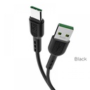 Hoco data cable Type-C 5A 1mt super charger black X33