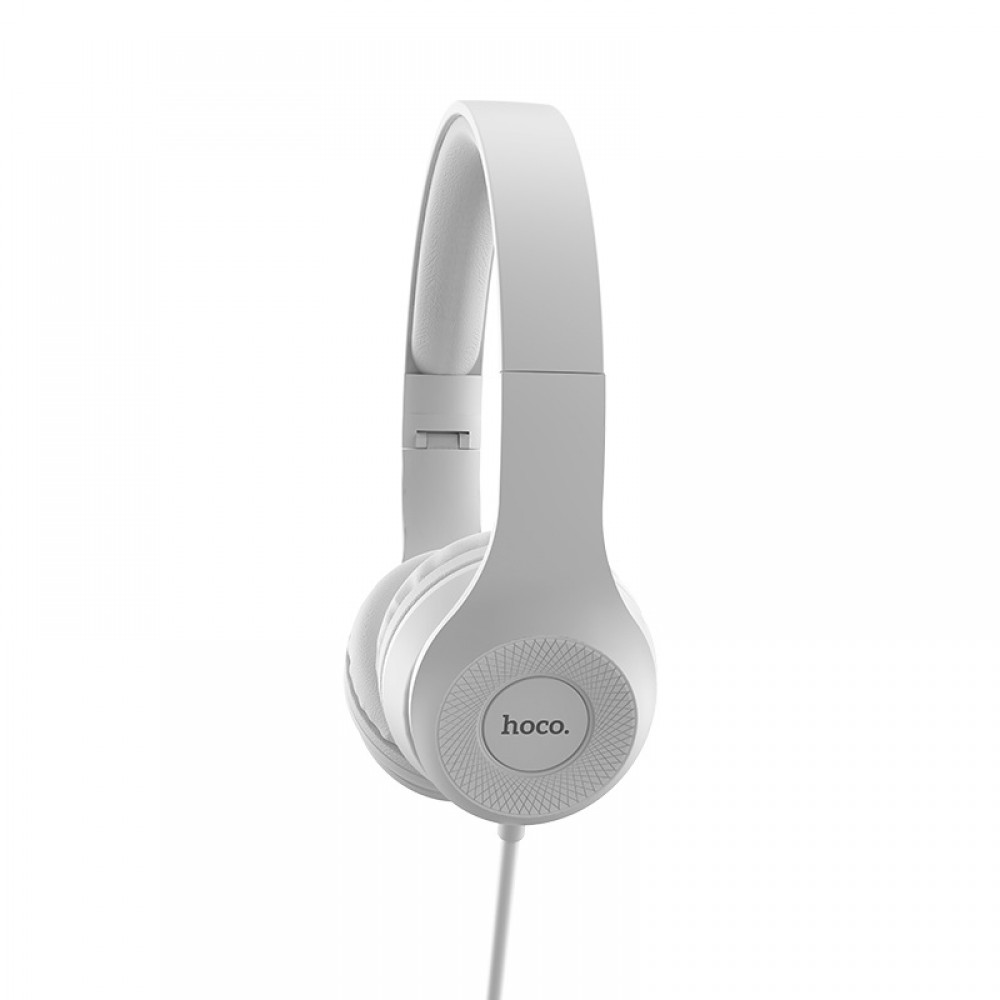 Hoco headset W21 with microphone grey