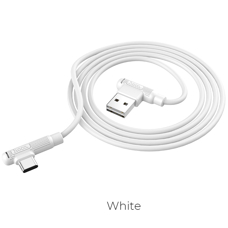 Hoco data cable Type-C 1mt pleasure white X46