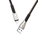 Hoco data cable Lightning 2.4A 1.2mt superior speed black U48 