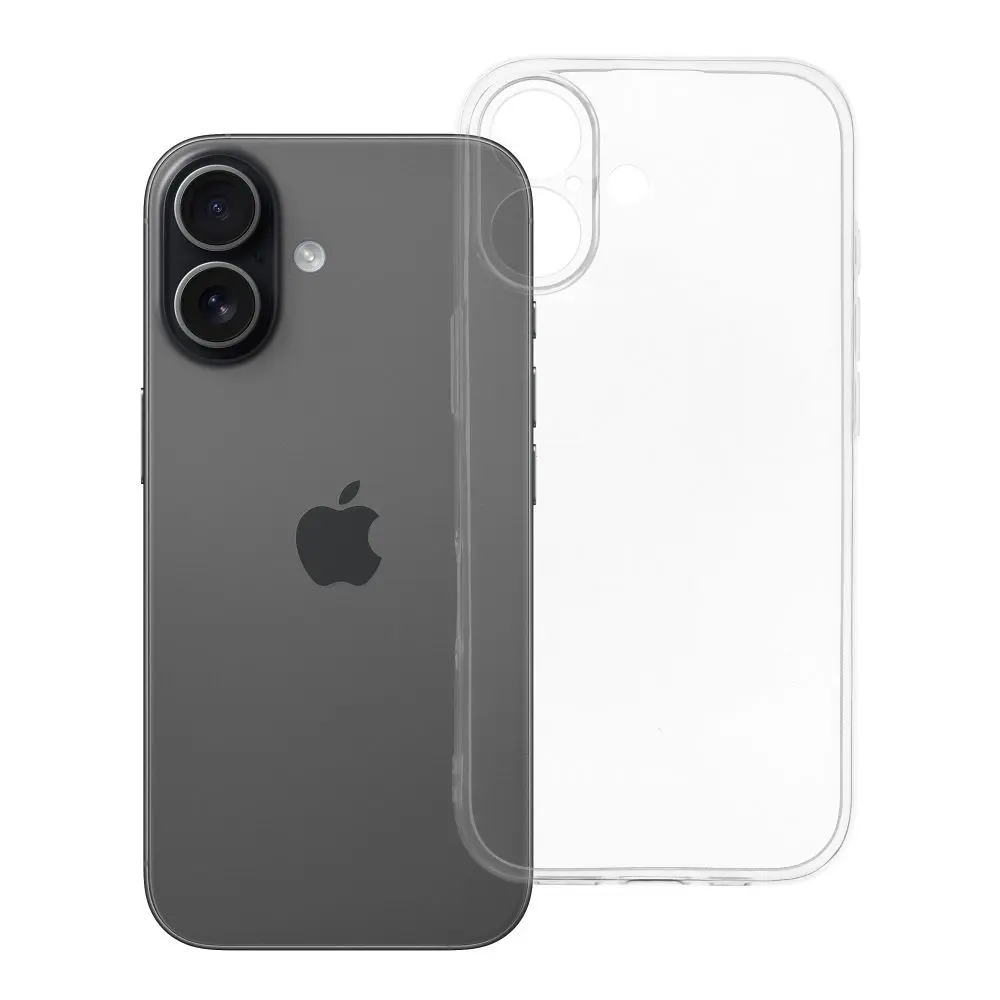 Custodia iPhone 17 Clear Case 2 mm Con Protezione Fotocamera Trasparente