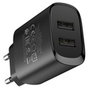 Chager USB Borofone BN2 dual port black
