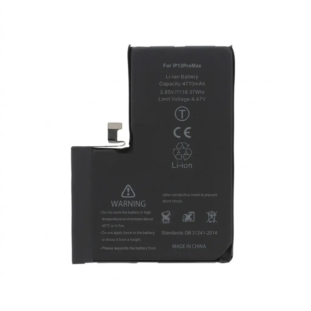 Apple Batteria iPhone 13 Pro Max Alta Capacità Chip Ti Compatibile