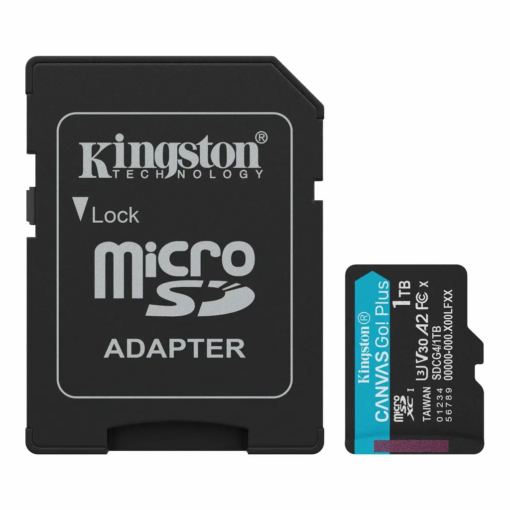 Kinsgton Micro SD 1TBGB Canvas Go! Plus SDCG4/1TB